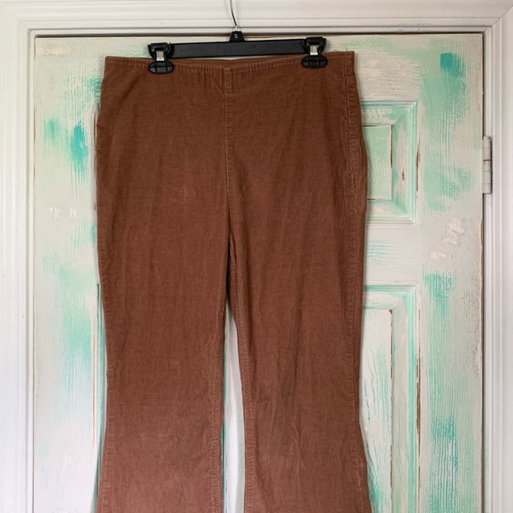 🌵No Boundaries Brown Corduroy Flare Bell Bottoms🌵 - Picture 2 of 6